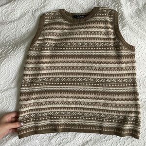 Vintage sweater vest